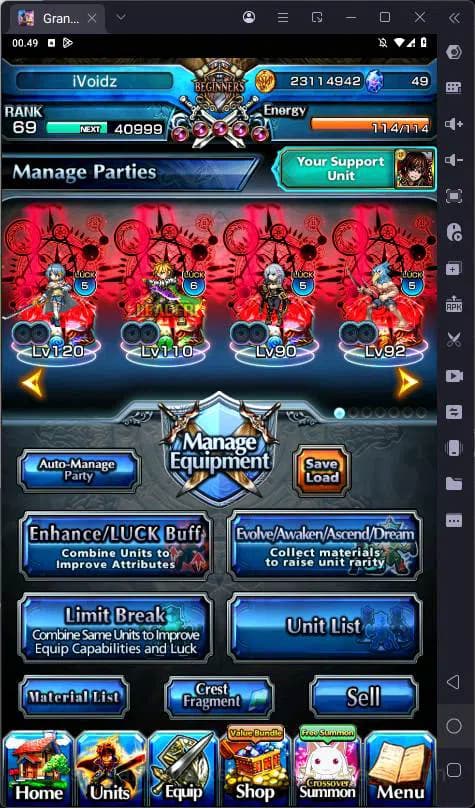Grand Summoners Accounts Global | Ascend 16| Chloe TW, Kirisane, Summer Miy image 7