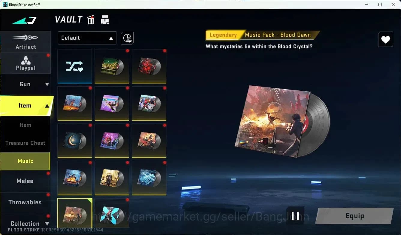 Blood Strike Accounts ASIA|LIMITED=BUTFLY KNIFE,AR97,MP155|EVOLVED=FAL|C image 18