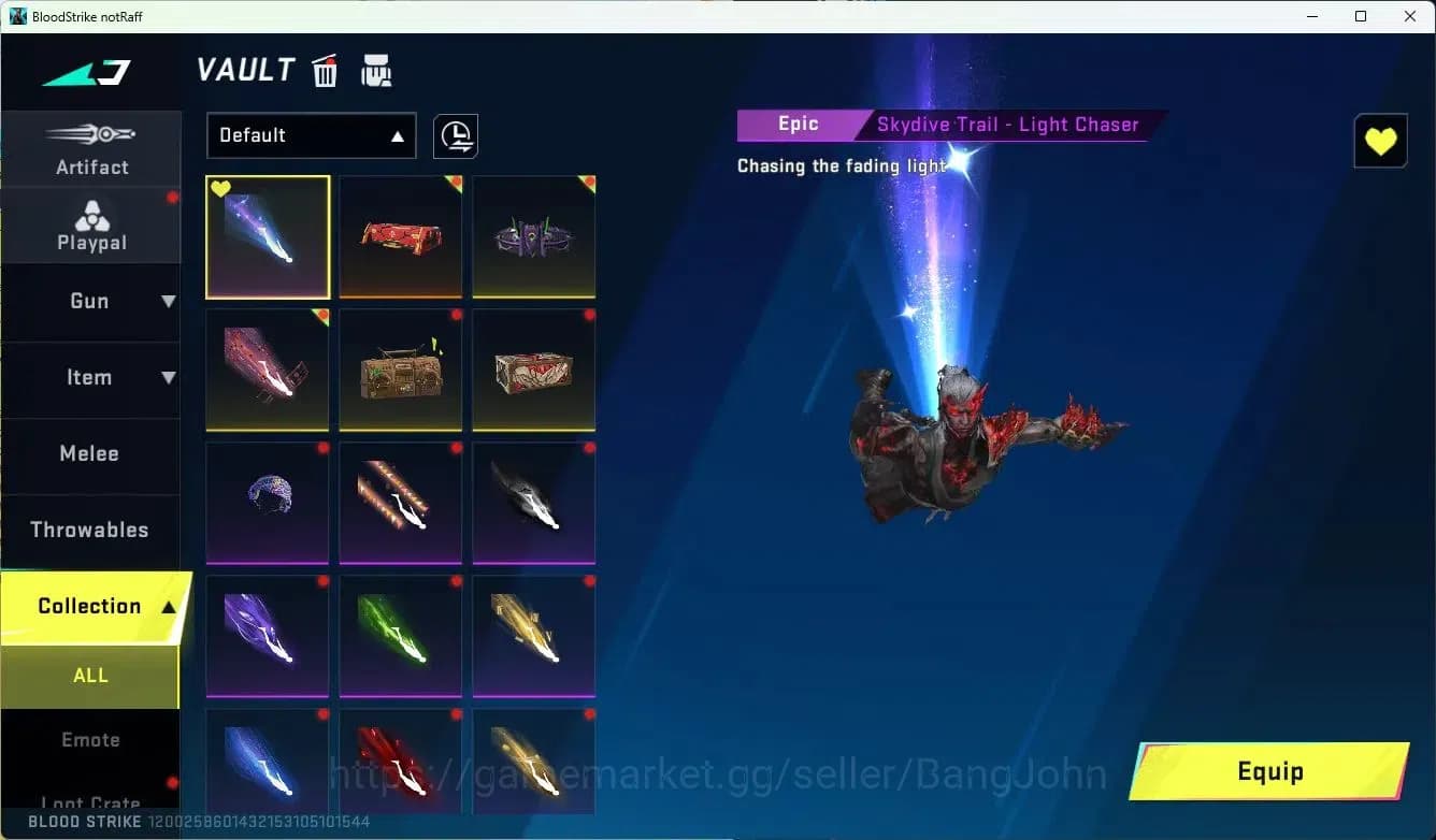 Blood Strike Accounts ASIA|LIMITED=BUTFLY KNIFE,AR97,MP155|EVOLVED=FAL|C image 20