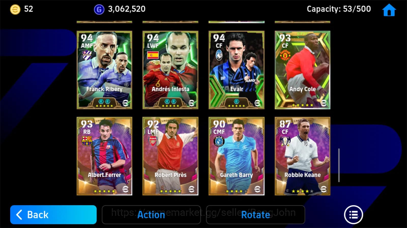 eFootball Accounts Power 3217 | pele epic db | gyokeres showtime | gr image 10