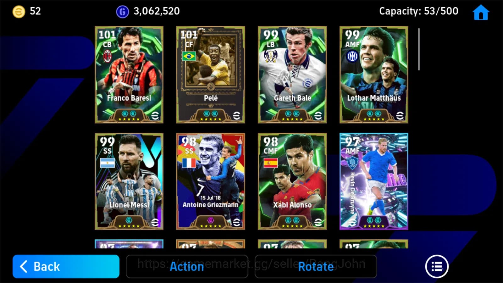 eFootball Accounts Power 3217 | pele epic db | gyokeres showtime | gr image 5