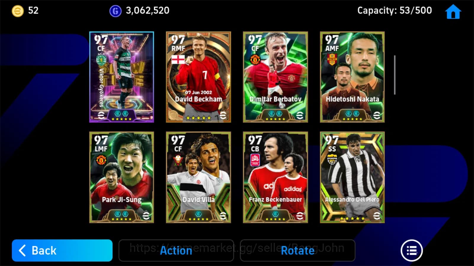 eFootball Accounts Power 3217 | pele epic db | gyokeres showtime | gr image 6