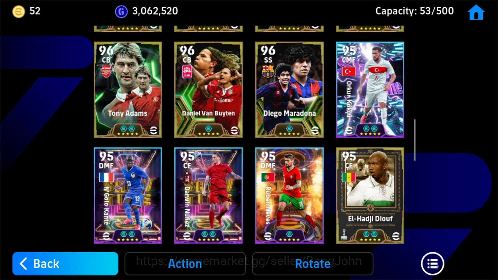 eFootball Accounts Power 3217 | pele epic db | gyokeres showtime | gr image 8