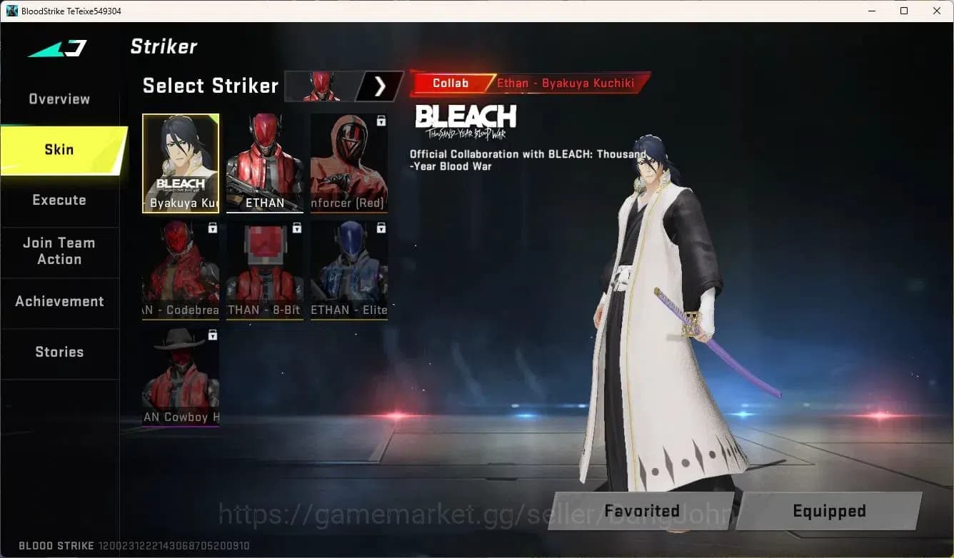 Blood Strike Accounts ASIA | 1 7DS Gun | 1 ULTRA Gun | 1 LEGENDARY Gun image 1