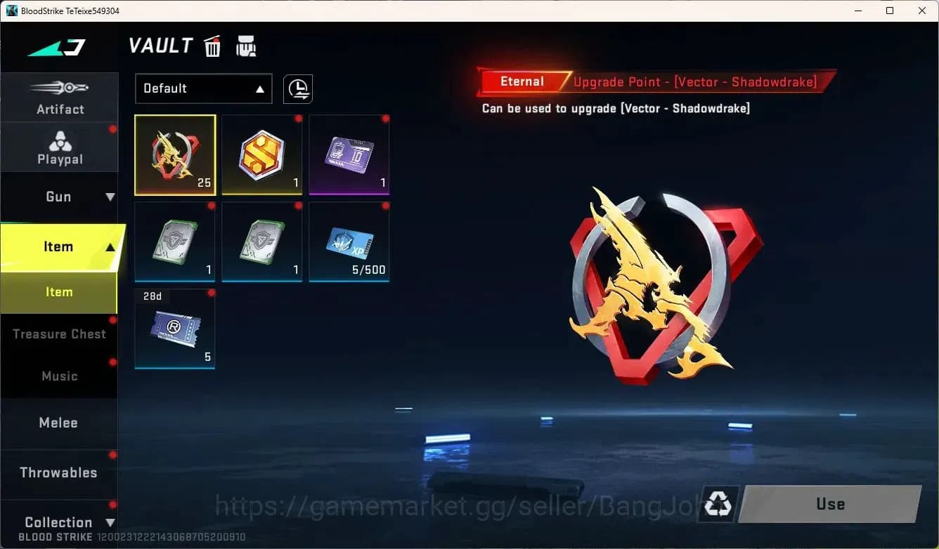 Blood Strike Accounts ASIA | 1 7DS Gun | 1 ULTRA Gun | 1 LEGENDARY Gun image 3