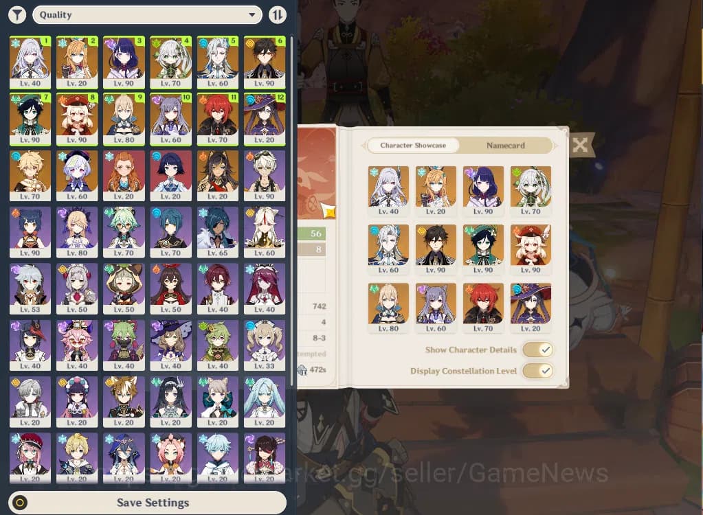 Genshin Impact Accounts ASIA|AR56|8Limited+1(*5Weapon)|Skrik,Escoffier,Rai image 14