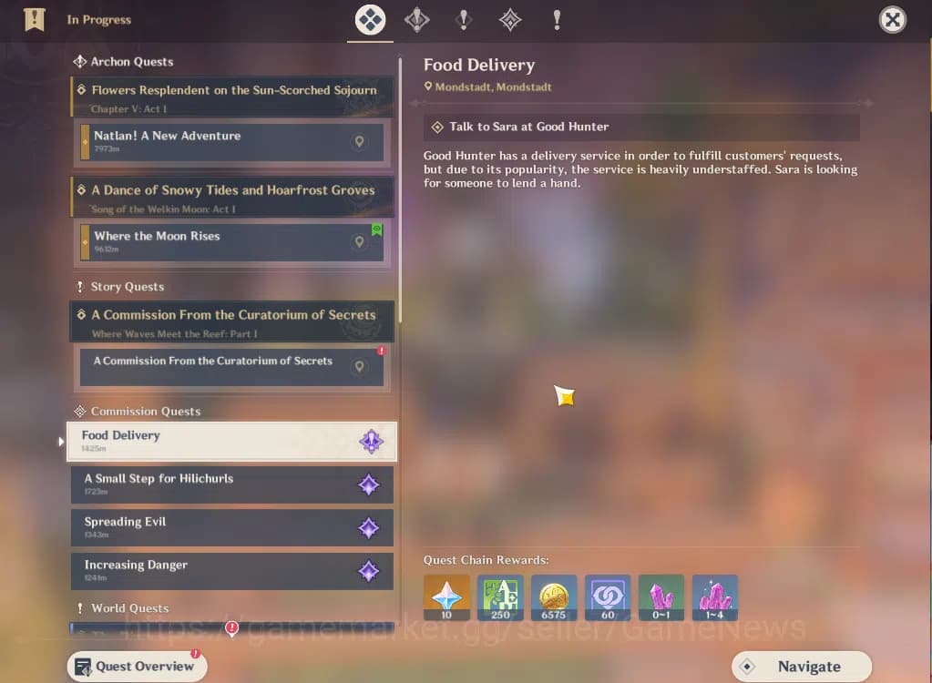 Genshin Impact Accounts ASIA|AR56|8Limited+1(*5Weapon)|Skrik,Escoffier,Rai image 5