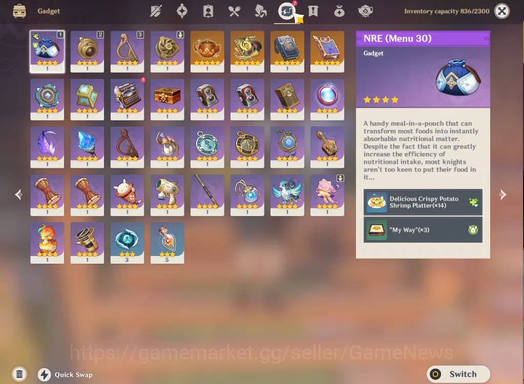Genshin Impact Accounts ASIA|AR56|8Limited+1(*5Weapon)|Skrik,Escoffier,Rai image 7