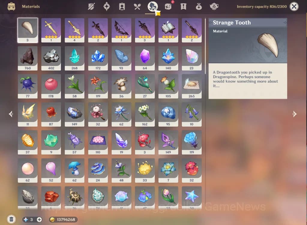 Genshin Impact Accounts ASIA|AR56|8Limited+1(*5Weapon)|Skrik,Escoffier,Rai image 8