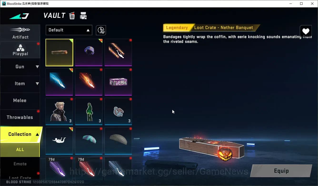 Blood Strike Accounts ASIA|Collab 7DS[Emma-Elizabeth,M700-Elizabeth,AK47 image 16