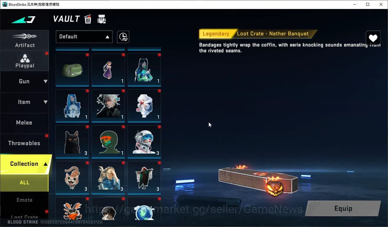 Blood Strike Accounts ASIA|Collab 7DS[Emma-Elizabeth,M700-Elizabeth,AK47 image 17