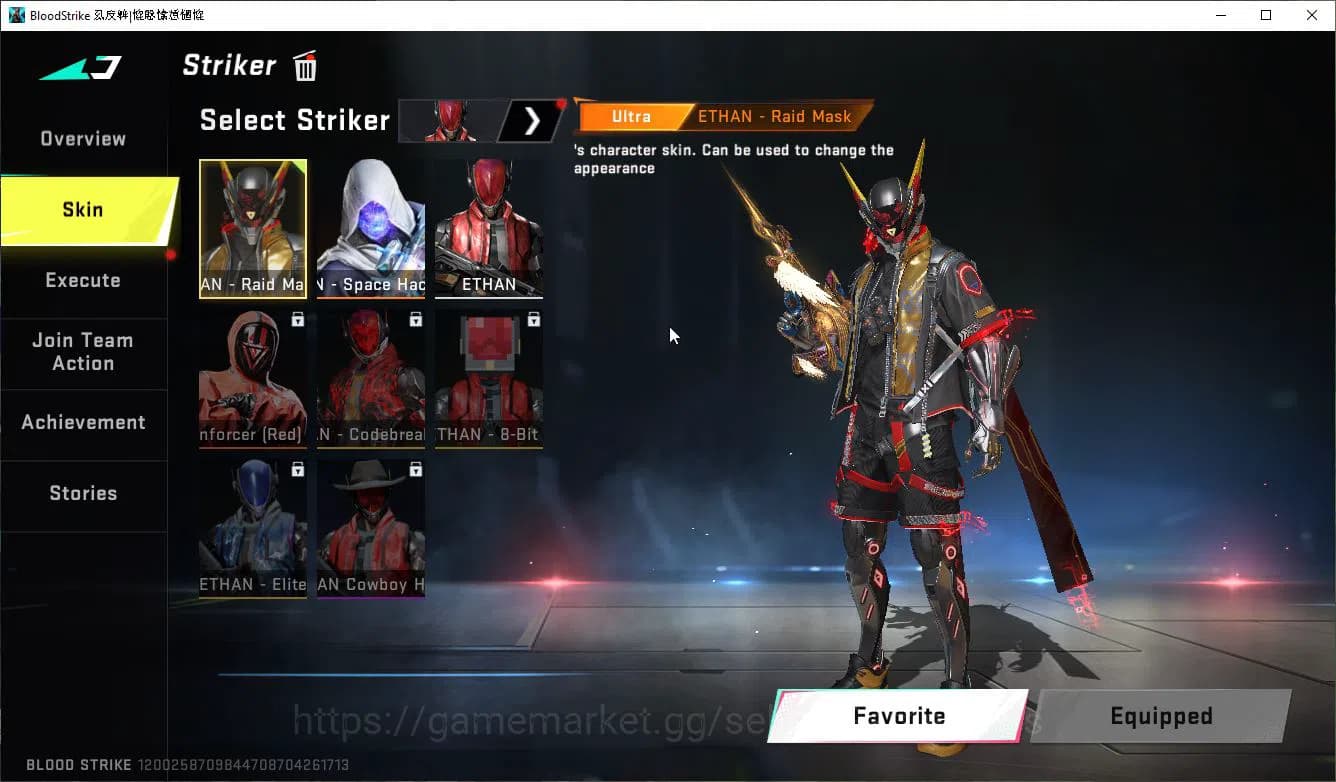 Blood Strike Accounts ASIA|Collab 7DS[Emma-Elizabeth,M700-Elizabeth,AK47 image 5