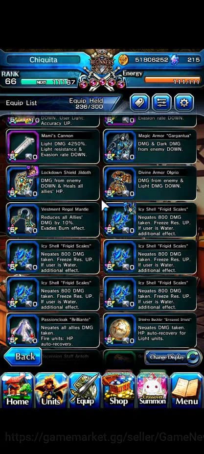 Grand Summoners Accounts Global|Rank 66|15 Ascend|InumutaTW,SayakaTW,ChloeT image 7