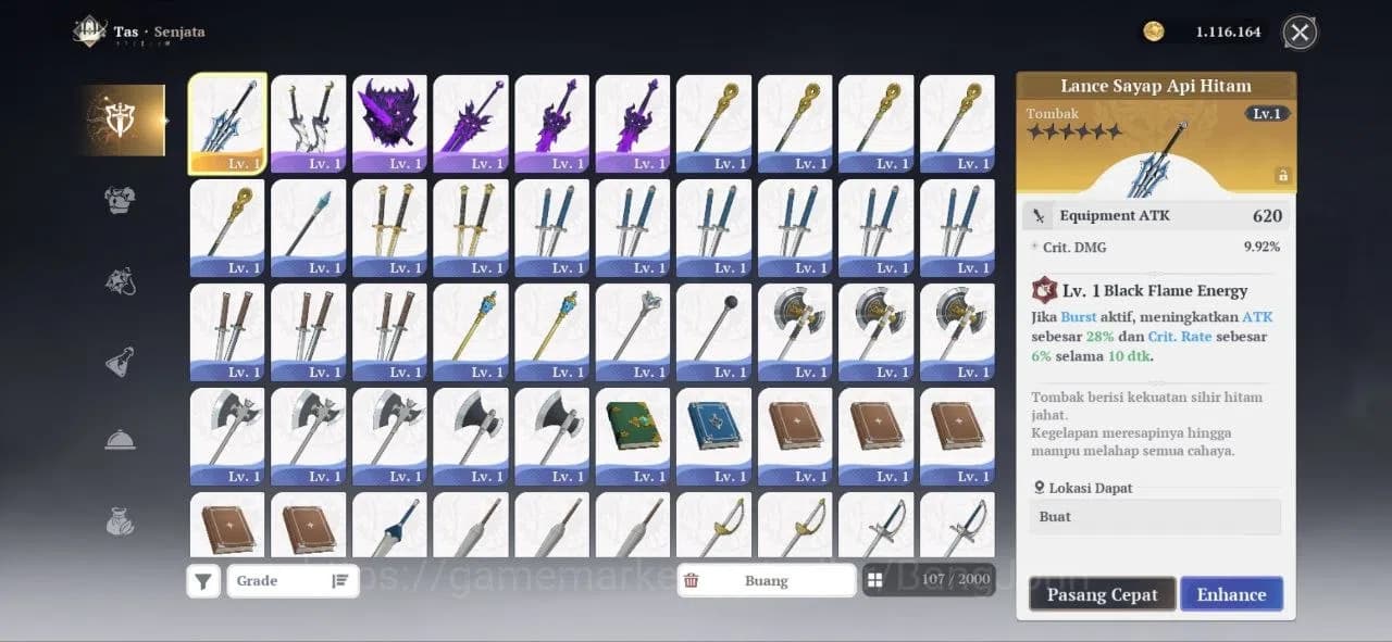 The Seven Deadly Sins: Origin Accounts NA West | Fresh Starter Lvl 2 |3 SSR| Escanor, Gui image 4