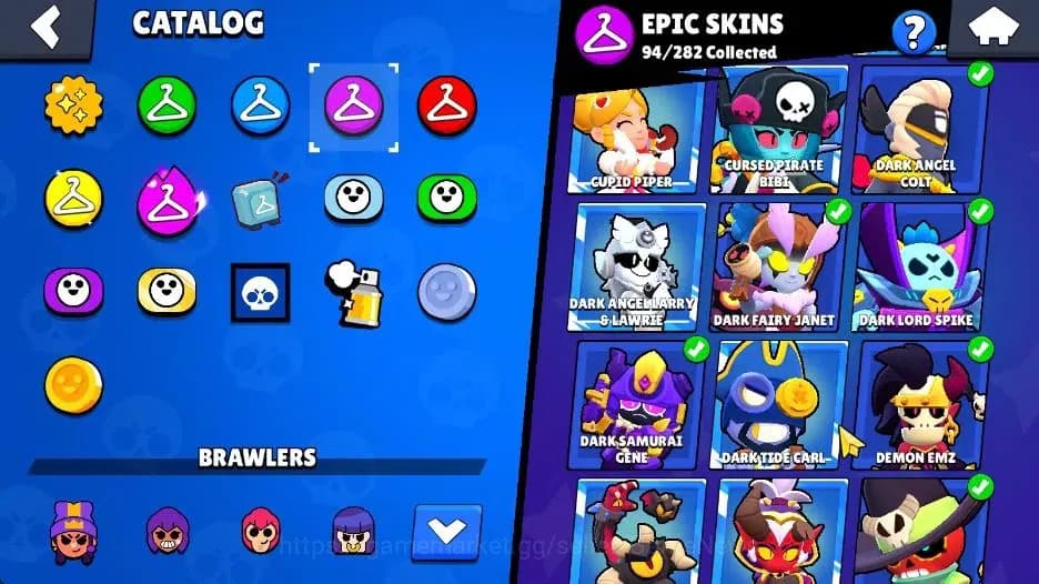 Brawl Stars Accounts 56K Trophy|98 Brawlers 56 Max Lvl|15 Prestige|5 Hy image 19