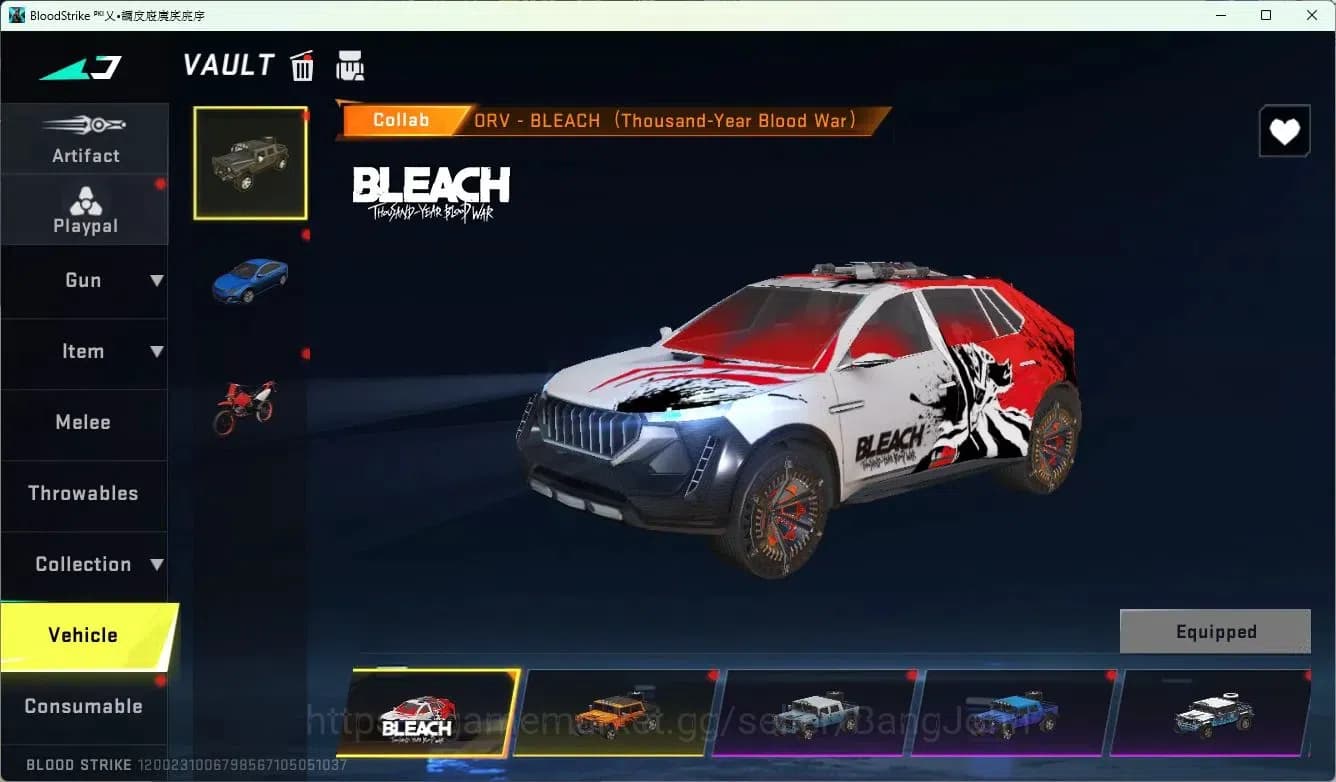 Blood Strike Accounts ASIA | 5 Collab Skins | 4 Limited Skins | 12 Legen image 13