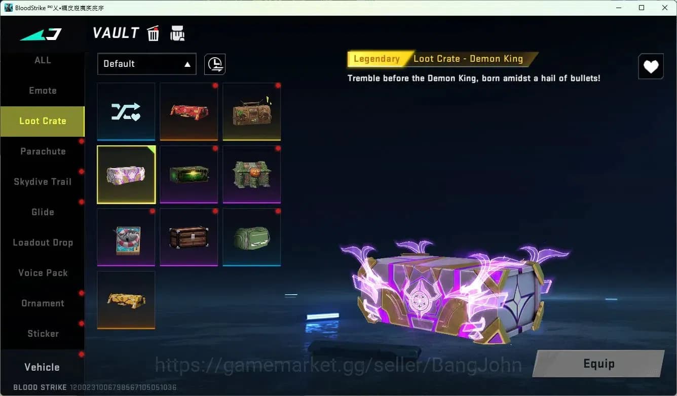 Blood Strike Accounts ASIA | 5 Collab Skins | 4 Limited Skins | 12 Legen image 16