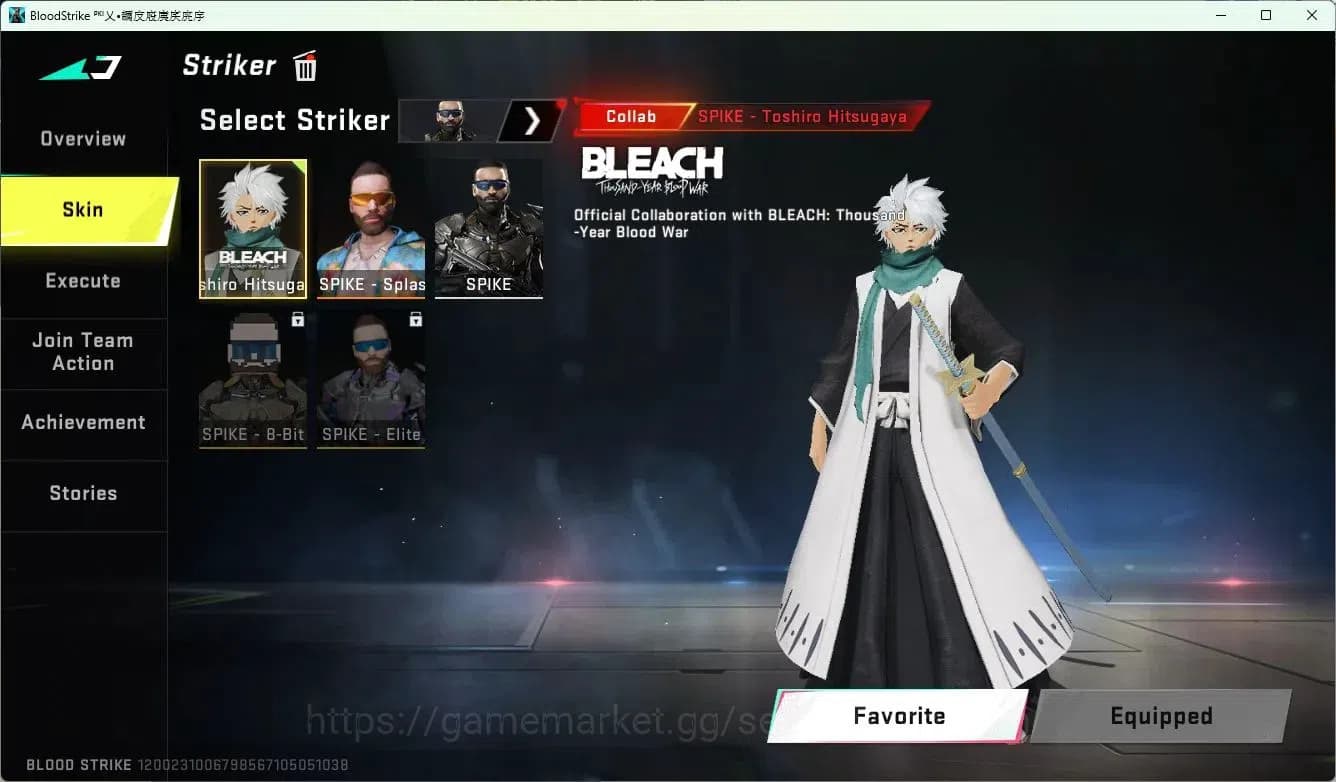 Blood Strike Accounts ASIA | 5 Collab Skins | 4 Limited Skins | 12 Legen image 2
