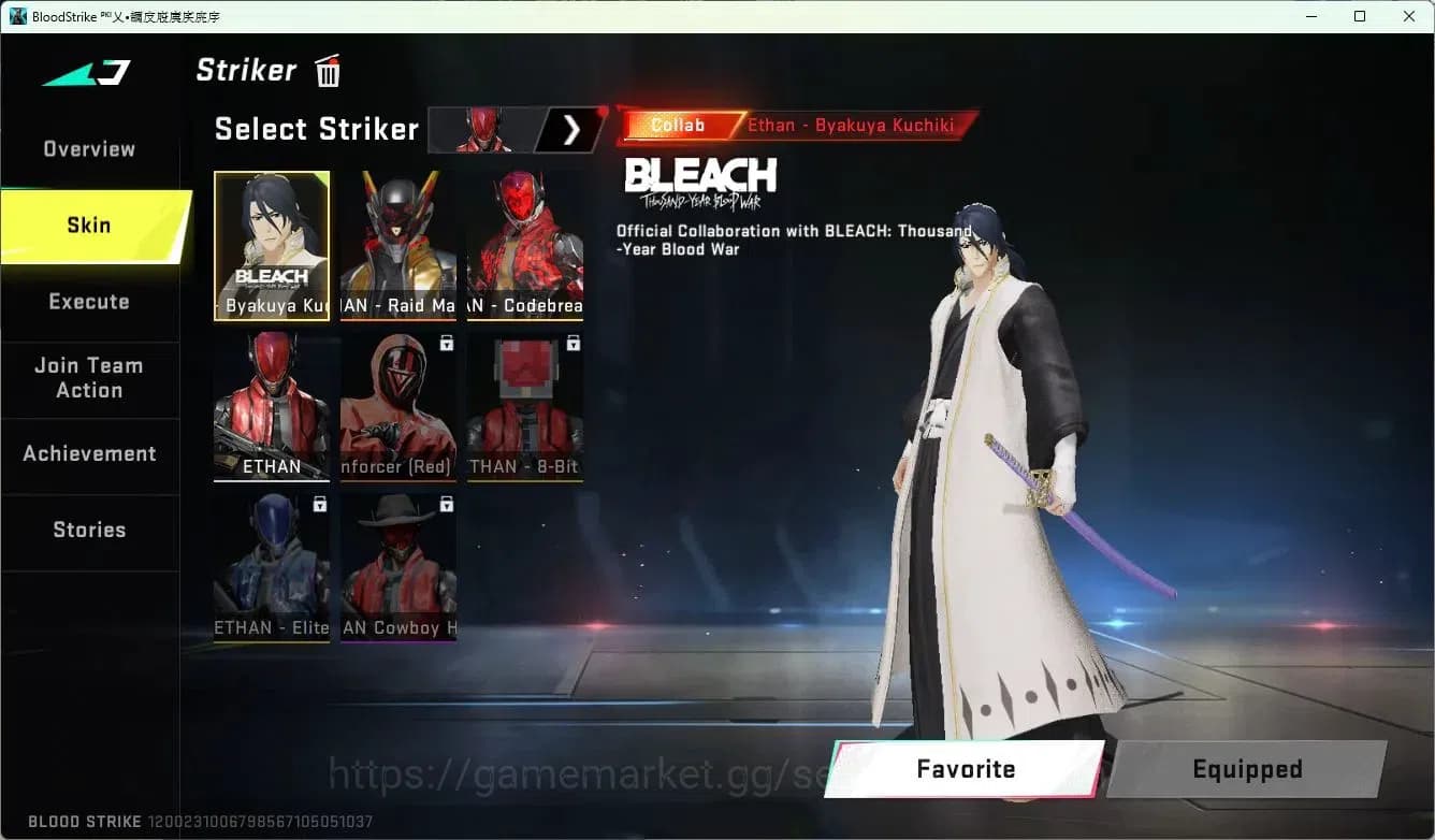 Blood Strike Accounts ASIA | 5 Collab Skins | 4 Limited Skins | 12 Legen image 5