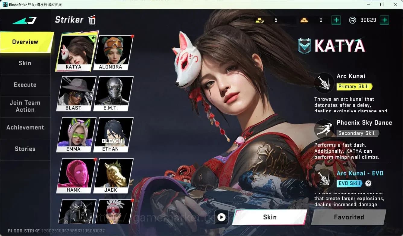 Blood Strike Accounts ASIA | 5 Collab Skins | 4 Limited Skins | 12 Legen image 8