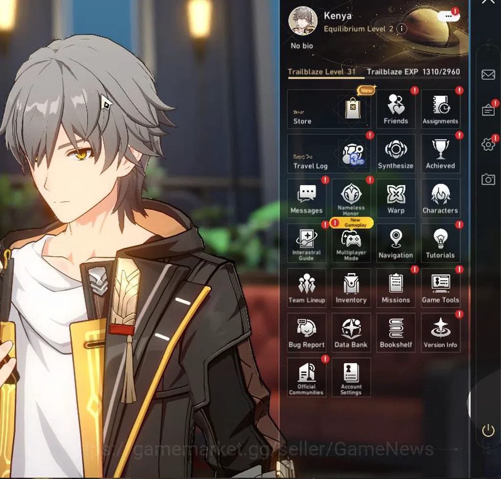 Honkai Star Rail Accounts ASIA|TL 31|3,8K SJ|3 Limited|Castorice,huohuo,Jing image 1