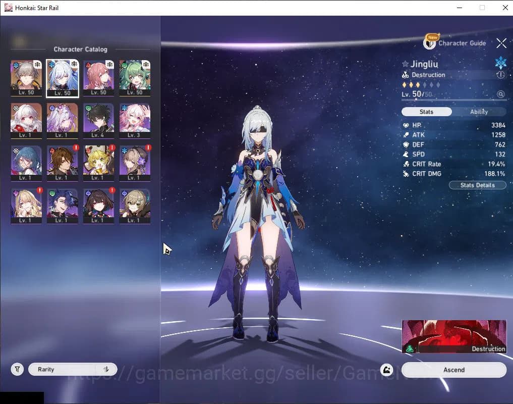 Honkai Star Rail Accounts ASIA|TL 31|3,8K SJ|3 Limited|Castorice,huohuo,Jing image 10