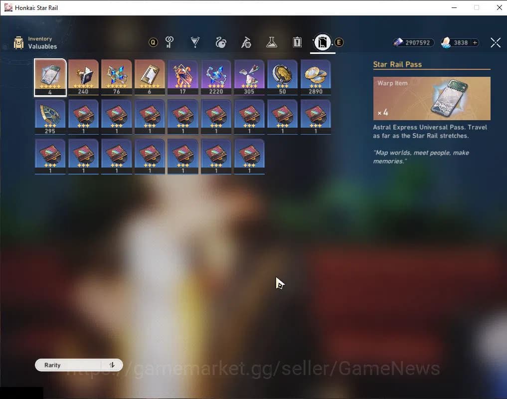 Honkai Star Rail Accounts ASIA|TL 31|3,8K SJ|3 Limited|Castorice,huohuo,Jing image 4