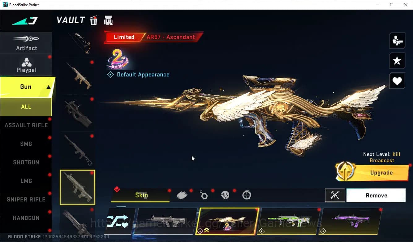 Blood Strike Accounts ASIA|MELE TalonKnife+Collab BLEACH Lv3 UZI-Zangets image 10