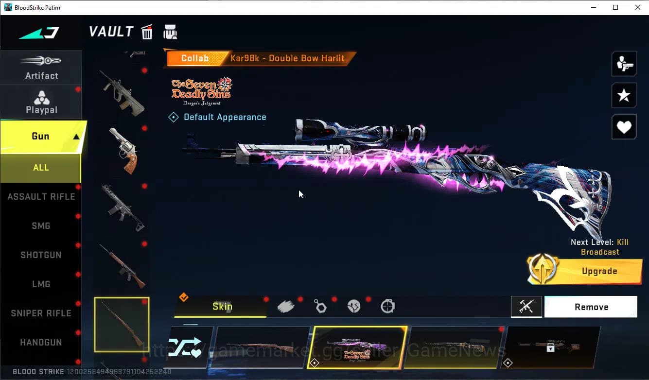 Blood Strike Accounts ASIA|MELE TalonKnife+Collab BLEACH Lv3 UZI-Zangets image 11