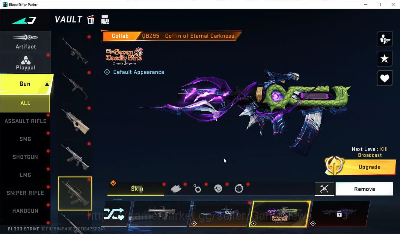 Blood Strike Accounts ASIA|MELE TalonKnife+Collab BLEACH Lv3 UZI-Zangets image 14