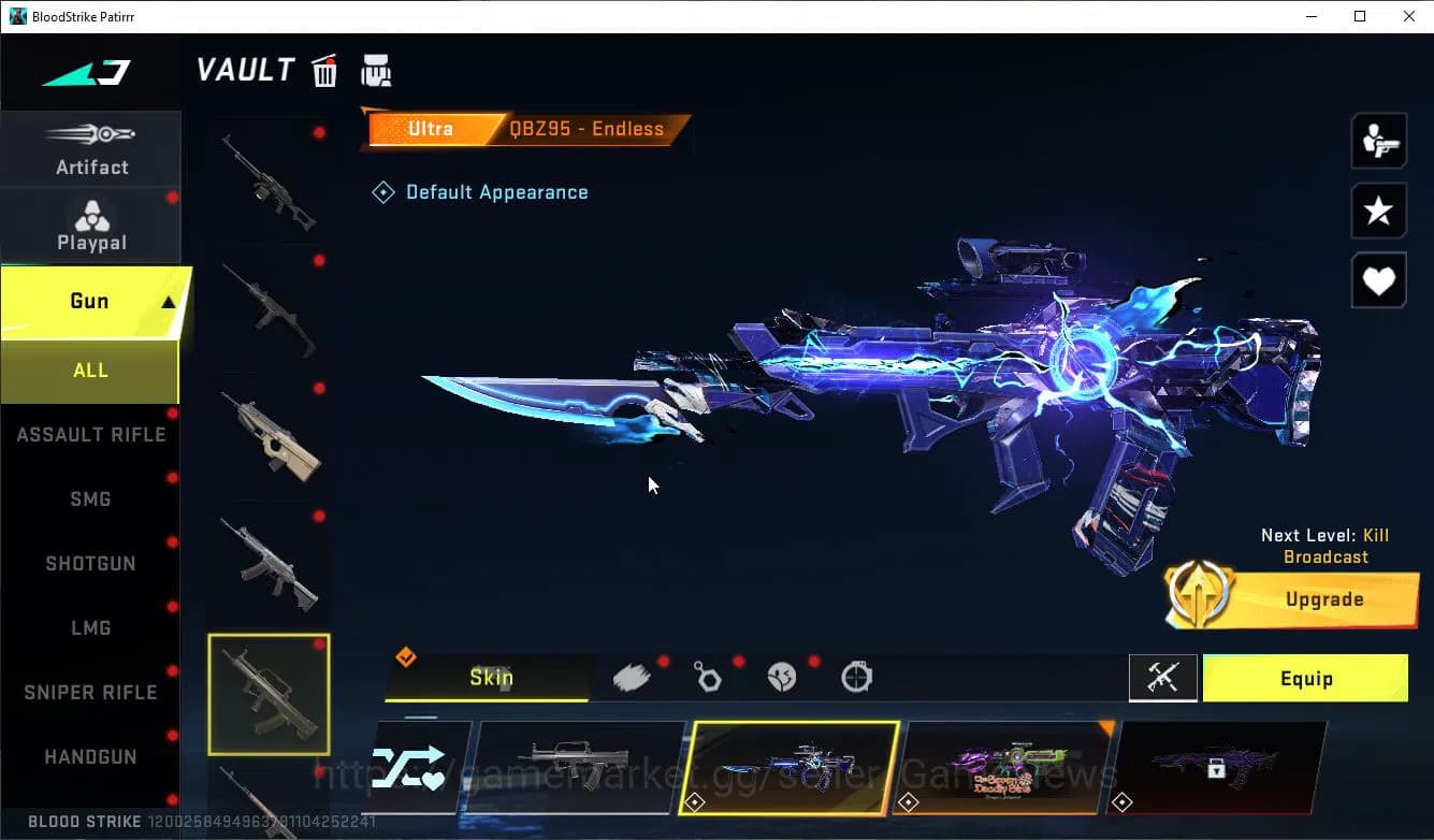 Blood Strike Accounts ASIA|MELE TalonKnife+Collab BLEACH Lv3 UZI-Zangets image 15