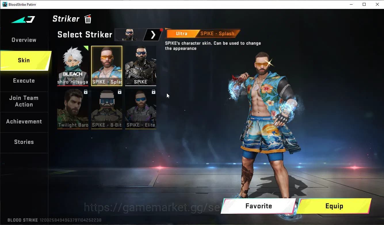 Blood Strike Accounts ASIA|MELE TalonKnife+Collab BLEACH Lv3 UZI-Zangets image 3