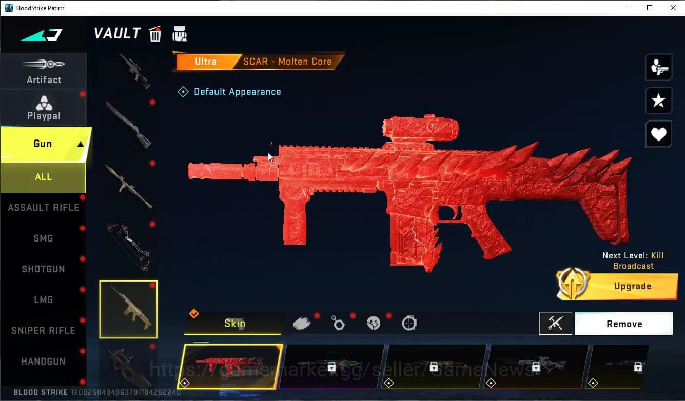 Blood Strike Accounts ASIA|MELE TalonKnife+Collab BLEACH Lv3 UZI-Zangets image 8