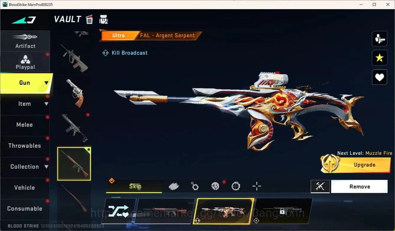 Blood Strike Accounts ASIA | Legendary Katana-Ronin | Collab MCX-EVA-00, image 5