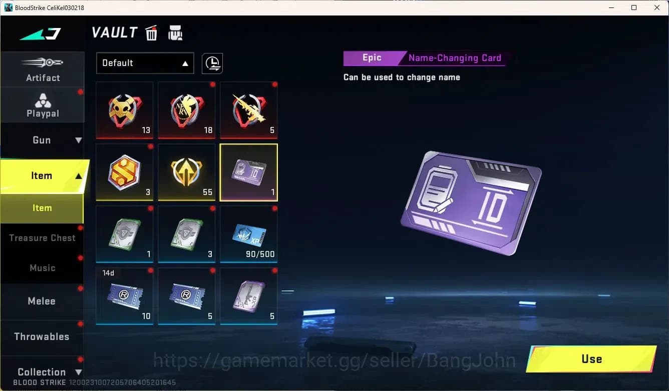 Blood Strike Accounts ASIA | Legendary Melee: Katana-Ronin | EVA MCX-EVA image 11