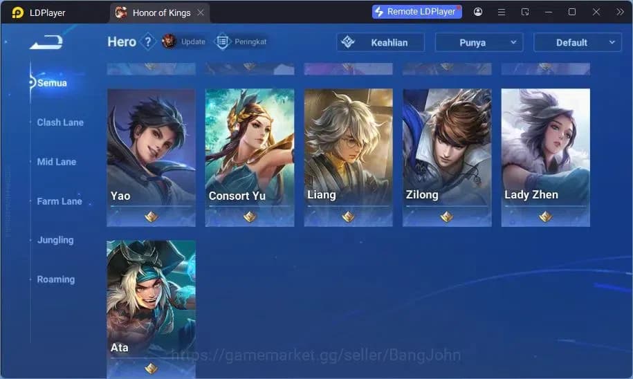 Honor of Kings Accounts Global | 56H 37S | 2 Legend: Lady Sun, Wukong | 2 image 1