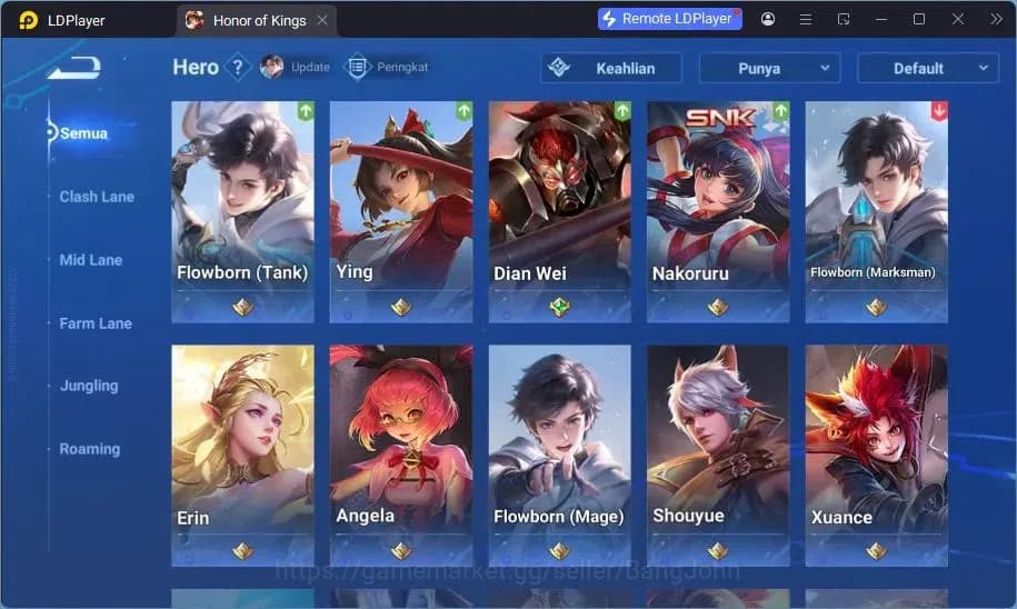 Honor of Kings Accounts Global | 56H 37S | 2 Legend: Lady Sun, Wukong | 2 image 6