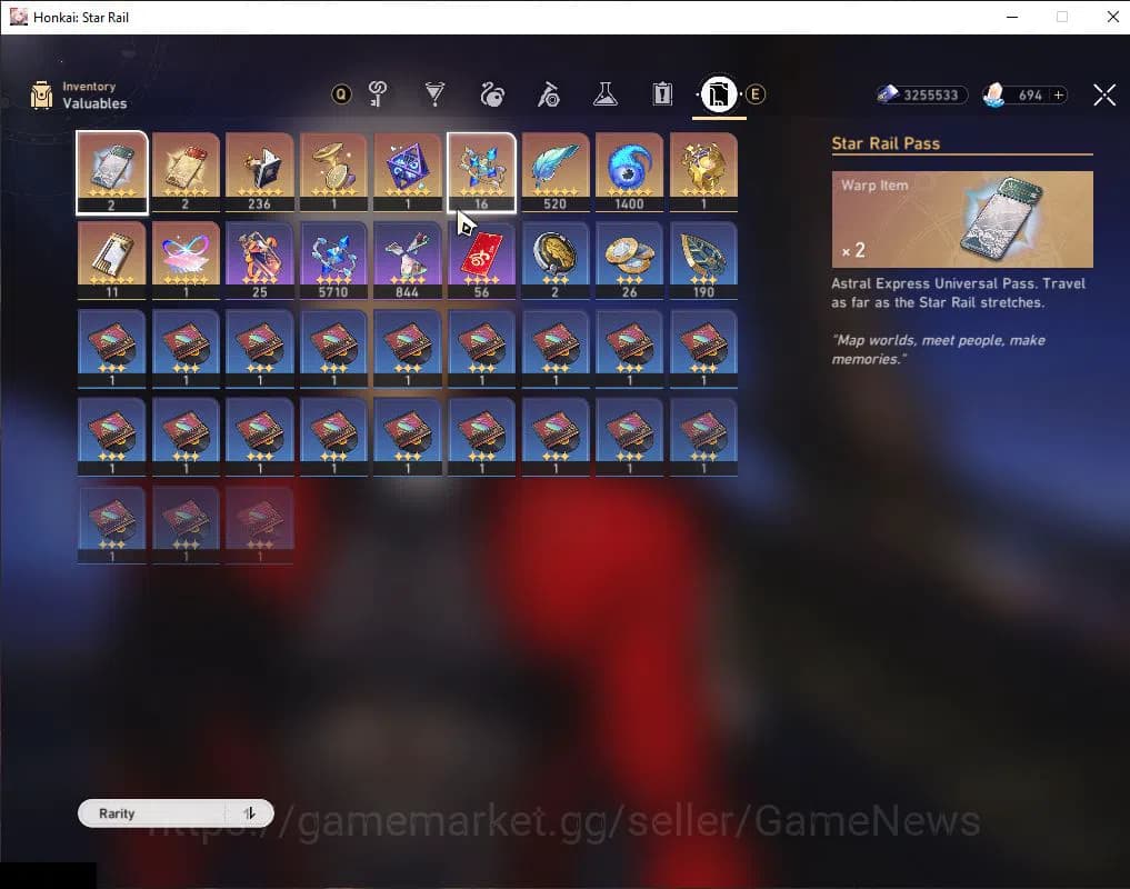 Honkai Star Rail Accounts ASIA|TL 64|1 Golden Companion|5 Limited|Yao Guang image 4