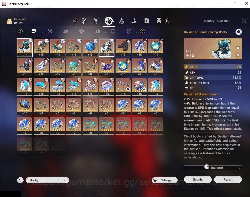 Honkai Star Rail Accounts ASIA|TL 64|1 Golden Companion|5 Limited|Yao Guang image 7