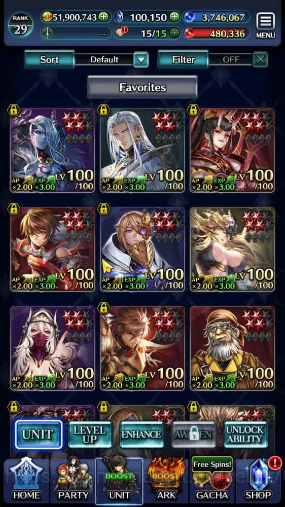 Last Cloudia Accounts GLOBAL|100K Cryst|TopTierUnits [A Roland,Lougseus image 1