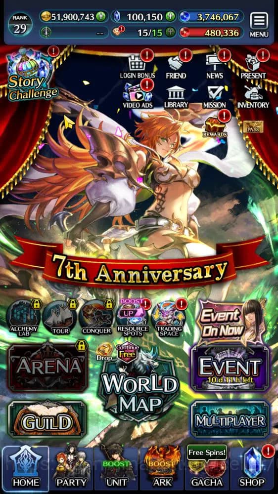 Last Cloudia Accounts GLOBAL|100K Cryst|TopTierUnits [A Roland,Lougseus image 14