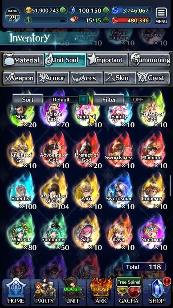 Last Cloudia Accounts GLOBAL|100K Cryst|TopTierUnits [A Roland,Lougseus image 16