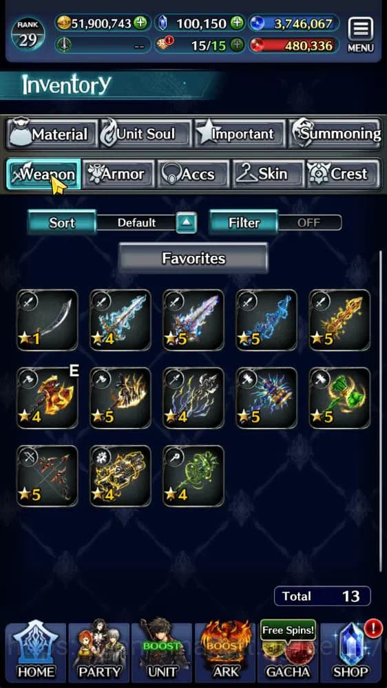 Last Cloudia Accounts GLOBAL|100K Cryst|TopTierUnits [A Roland,Lougseus image 4