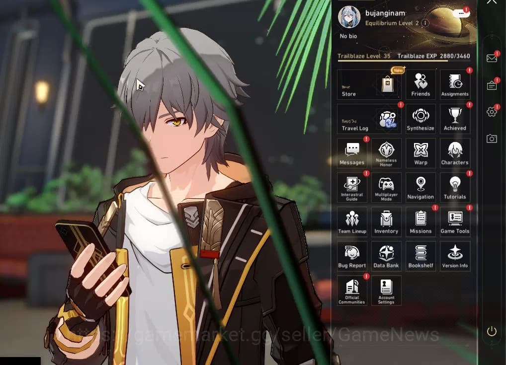 Honkai Star Rail Accounts Asia|TL 35|1,5K SJ|6 Limited|SW 999,Saber,Huohuo,S image 1