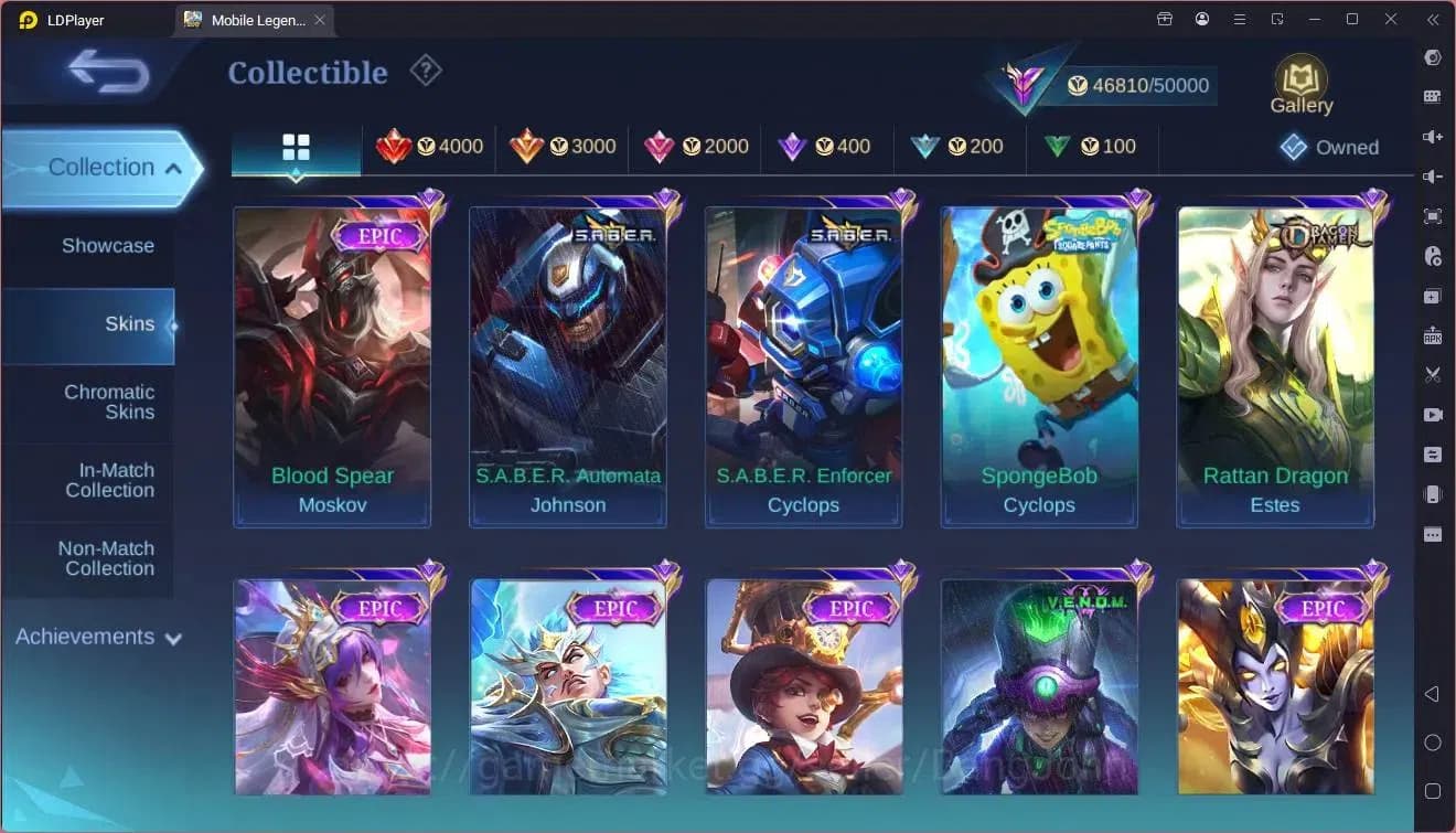 Mobile Legends: Bang Bang Accounts Global|Hero 130 Skin 220|Renowned|CC Natalia|VLTN image 15
