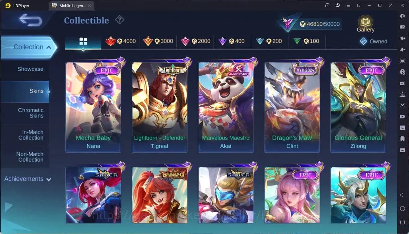 Mobile Legends: Bang Bang Accounts Global|Hero 130 Skin 220|Renowned|CC Natalia|VLTN image 17