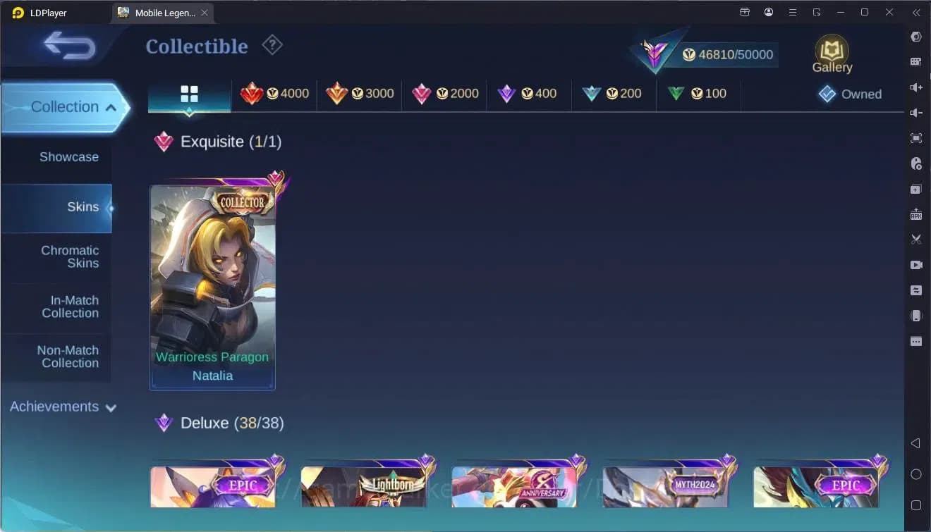 Mobile Legends: Bang Bang Accounts Global|Hero 130 Skin 220|Renowned|CC Natalia|VLTN image 18