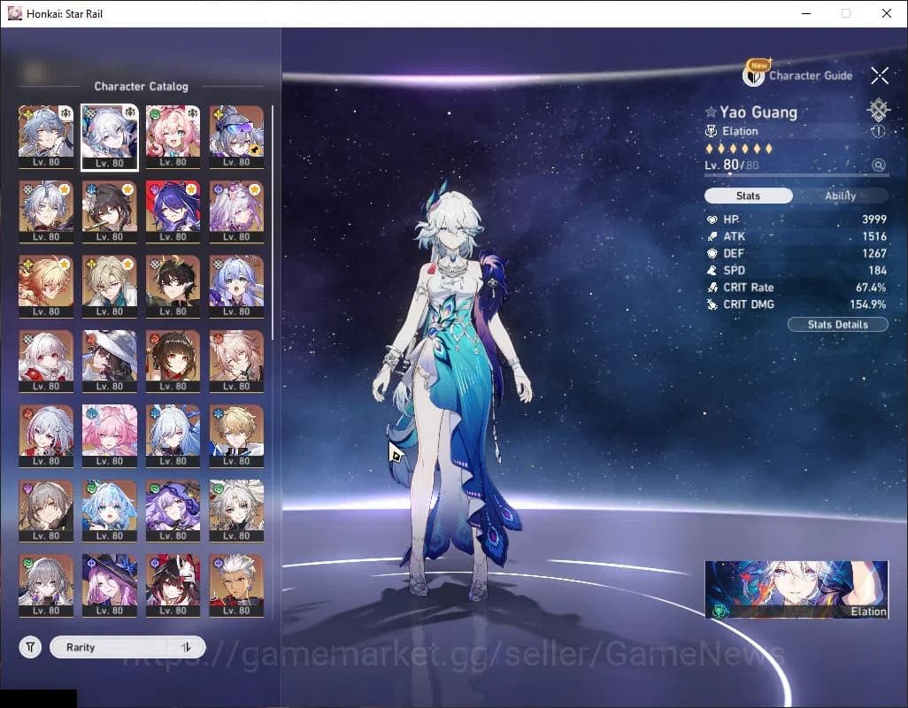 Honkai Star Rail Accounts Asia|TL 70|Free GI|Phainon Prem Team|28 Limited|[Y image 4
