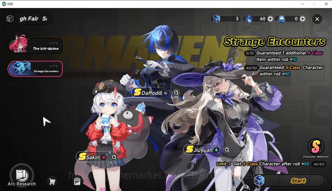 Neverness to Everness Accounts EU HL 3 | Fresh Starter 1 SSR (Nanally) + 5 SR (Sk image 11
