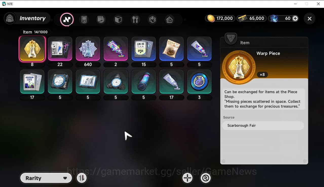 Neverness to Everness Accounts EU HL 3 | Fresh Starter 1 SSR (Nanally) + 5 SR (Sk image 3